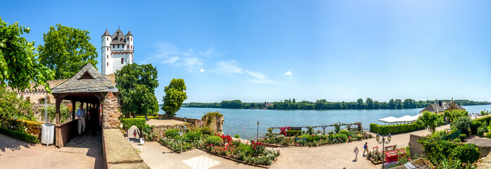 Burg, Eltville am Rhein, Hessen, Deutschland 