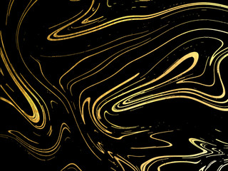 Gold Marbling Texture design for poster, brochure, invitation, cover book, catalog. Vector