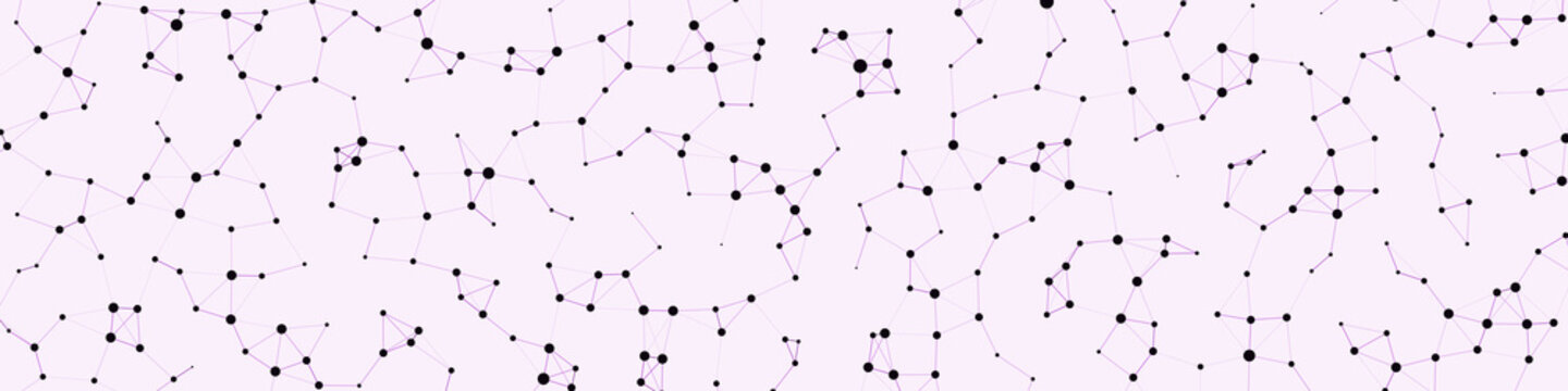 Network Mesh Procedural Art background illustration