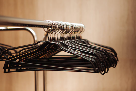 pegs, clothes-hangers for a clothing, cloak-room