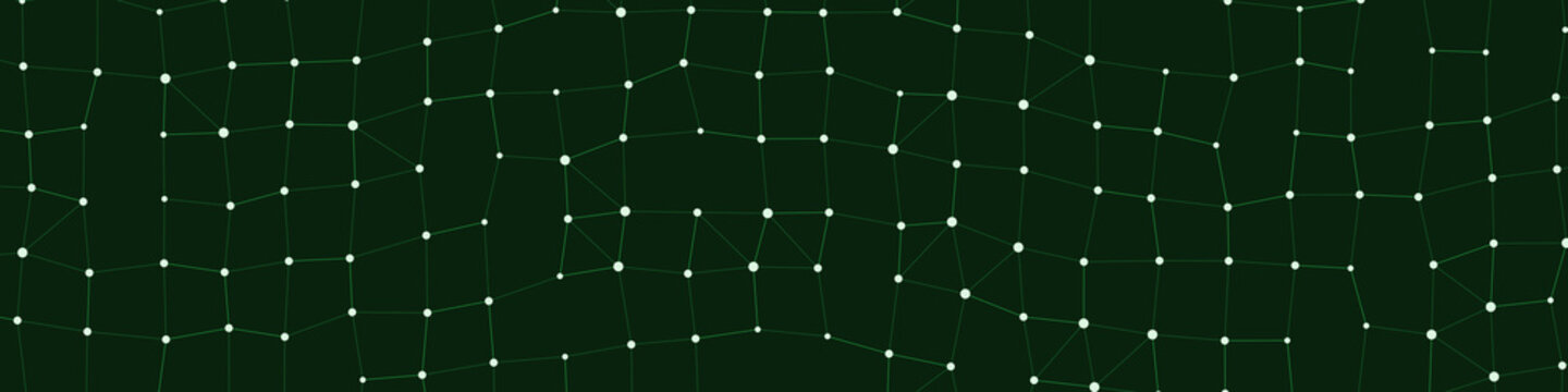 Network Mesh Procedural Art background illustration