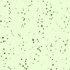 Network Mesh Procedural Art background illustration