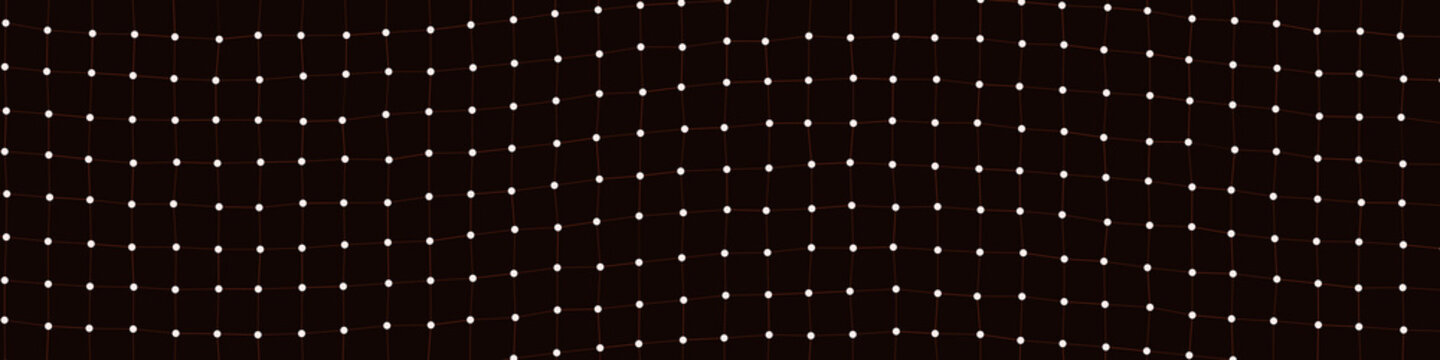 Network Mesh Procedural Art background illustration