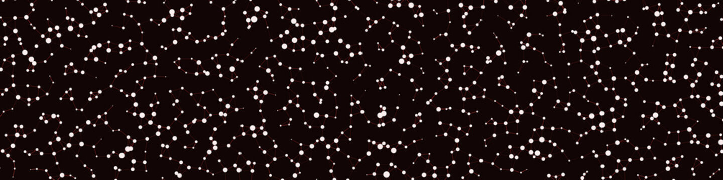 Network Mesh Procedural Art background illustration
