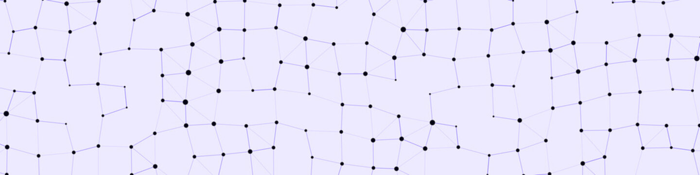 Network Mesh Procedural Art background illustration