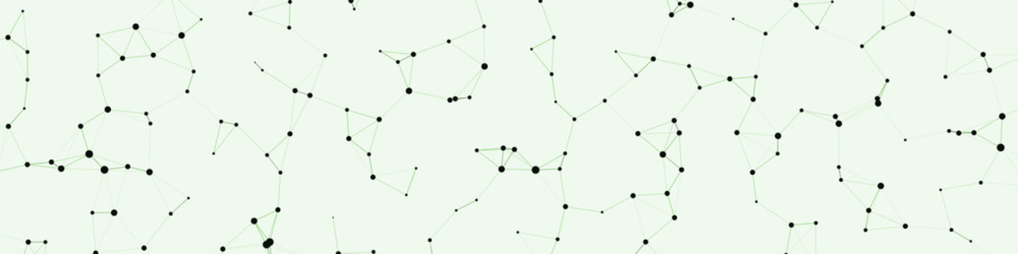 Network Mesh Procedural Art background illustration