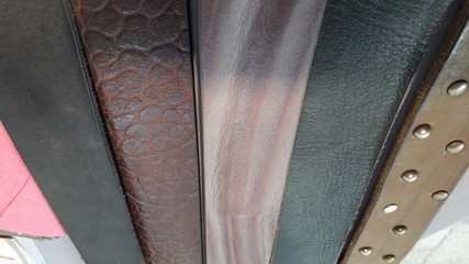 Leather belts
