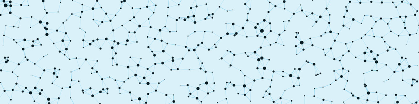 Network Mesh Procedural Art background illustration