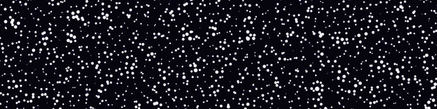 Network Mesh Procedural Art background illustration