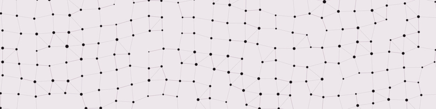 Network Mesh Procedural Art background illustration
