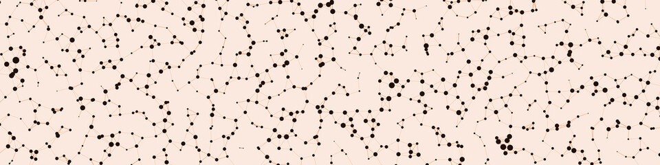 Network Mesh Procedural Art background illustration