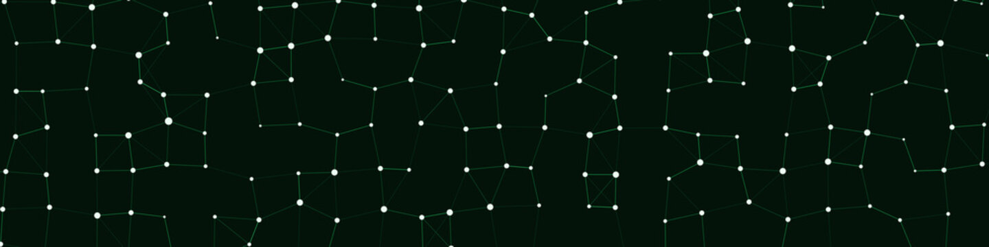 Network Mesh Procedural Art background illustration