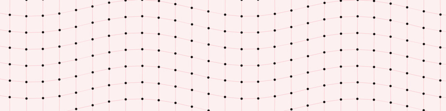 Network Mesh Procedural Art background illustration