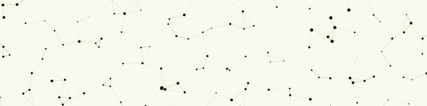 Network Mesh Procedural Art background illustration
