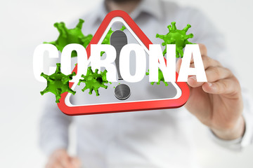Coronavirus abstract background. Medical Genetics Bacteriological Microorganism..