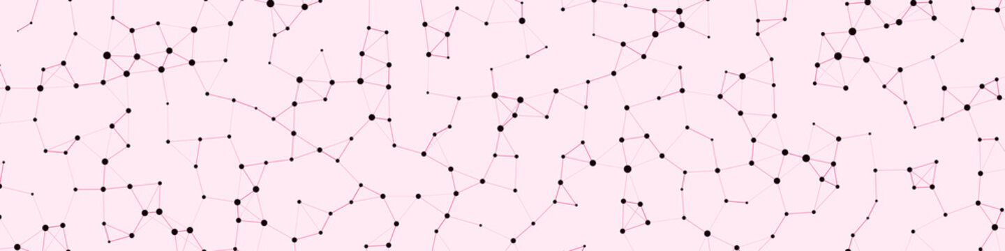 Network Mesh Procedural Art background illustration