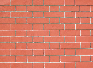 Obraz premium red brick wall background
