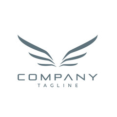 Fototapeta premium Wings Logo