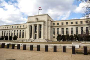 Federal Reserve Building in Washington DC, United States, FED