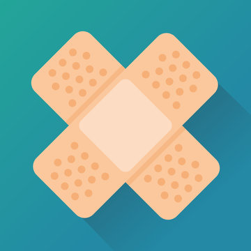 Pansement (flat design)