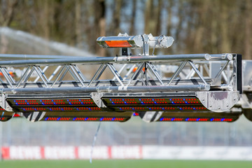Beleuchtung von Rasenfl&auml;chen im Stadion 