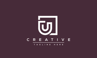 Modern creative letter U Logo Design. U UU icon initials based Monogram and Letters in vector.