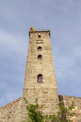 Burg Abenberg, castle, Franconian Lake District, Middle Franconia, Bavaria, Germany