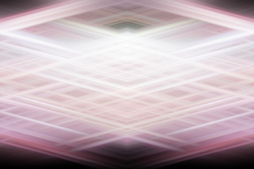 Bright intercrossing arrow shaped rays of light forming complex geometrical structures abstract texture/background.