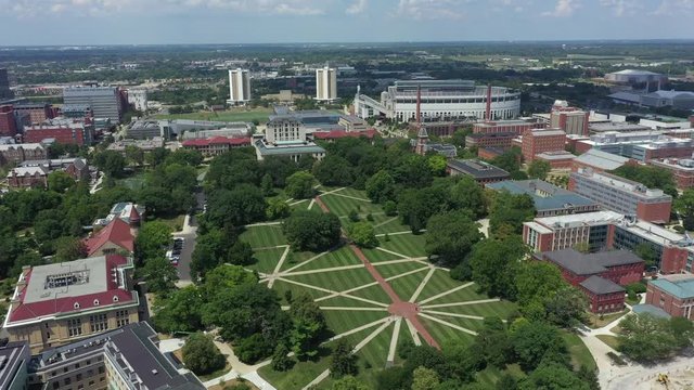 The Oval Campus Lawn Park Ohio USA