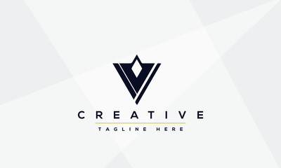 Modern creative V Logo Design and template. V VV icon initials based Monogram and Letters in vector.