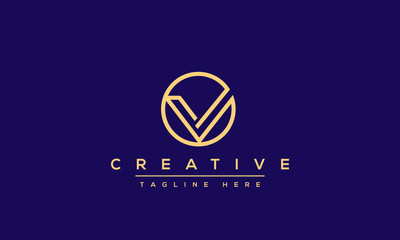 Modern creative V Logo Design and template. V VV icon initials based Monogram and Letters in vector.