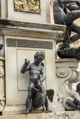 GERMANY, AUGSBURG : Hercules Fountain in Augsburg