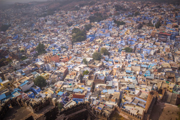 Jodhpur blue old city