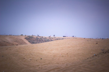 sand dune in the desert