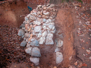 archäologische grabung