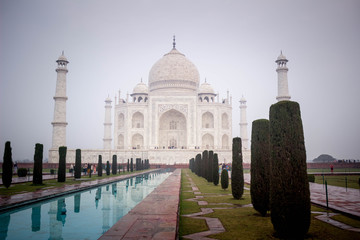 Obraz premium taj mahal in agra india