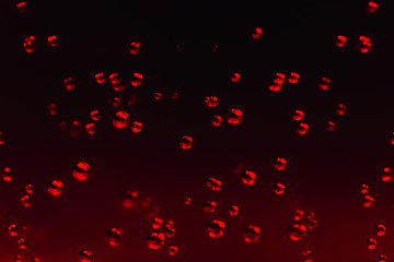 Fototapeta na wymiar Red blood cells, red blood bubble background