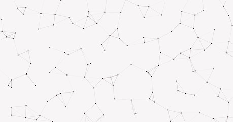 Network Mesh Procedural Art background illustration