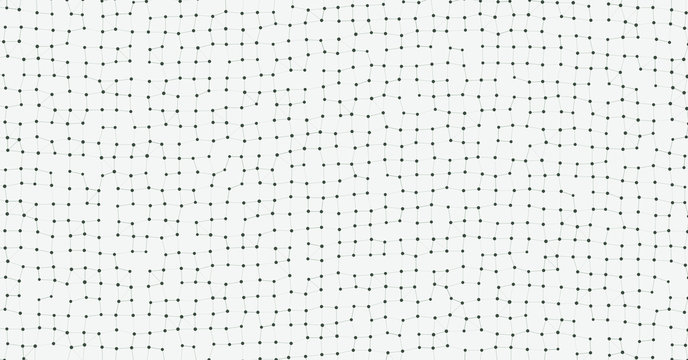 Network Mesh Procedural Art background illustration
