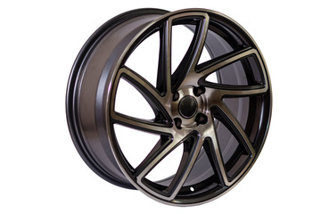 Metal wheel plate (insulated on white)