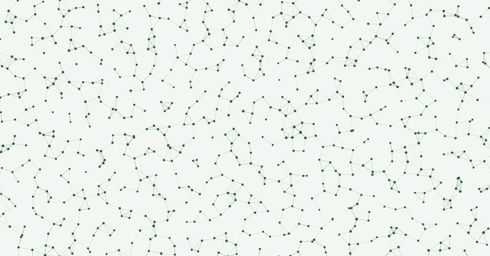 Network Mesh Procedural Art background illustration