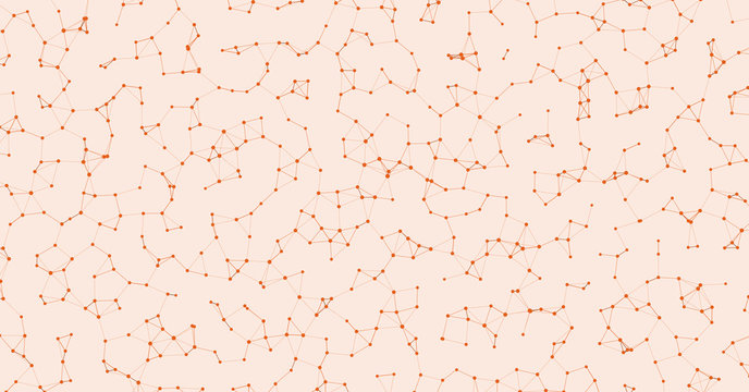 Network Mesh Procedural Art background illustration