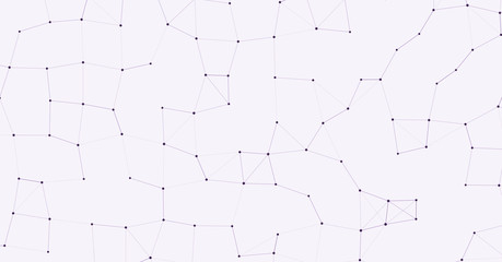 Network Mesh Procedural Art background illustration