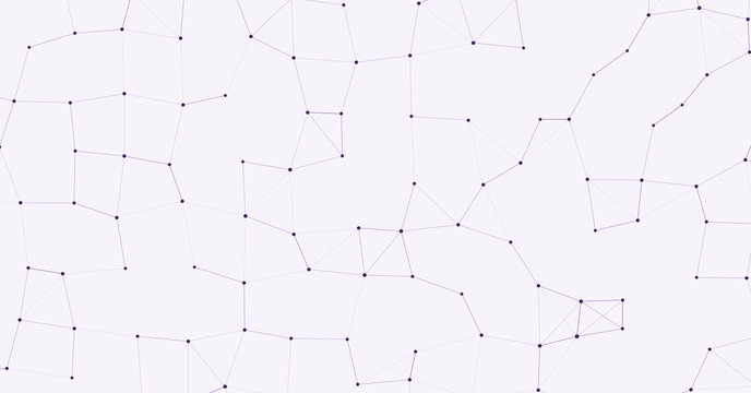 Network Mesh Procedural Art background illustration