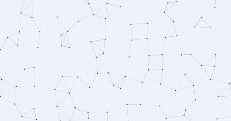 Network Mesh Procedural Art background illustration