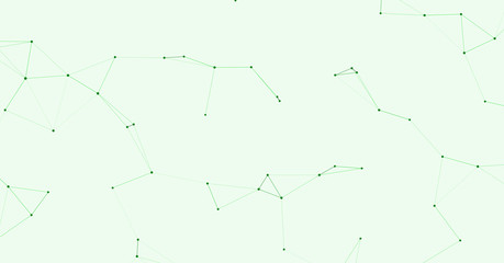 Network Mesh Procedural Art background illustration