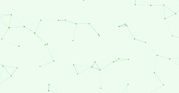 Network Mesh Procedural Art background illustration
