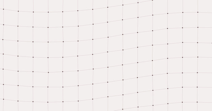 Network Mesh Procedural Art background illustration