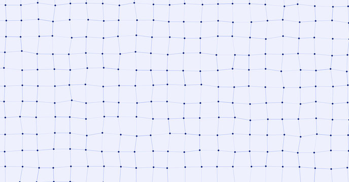 Network Mesh Procedural Art background illustration