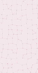 Network Mesh Procedural Art background illustration
